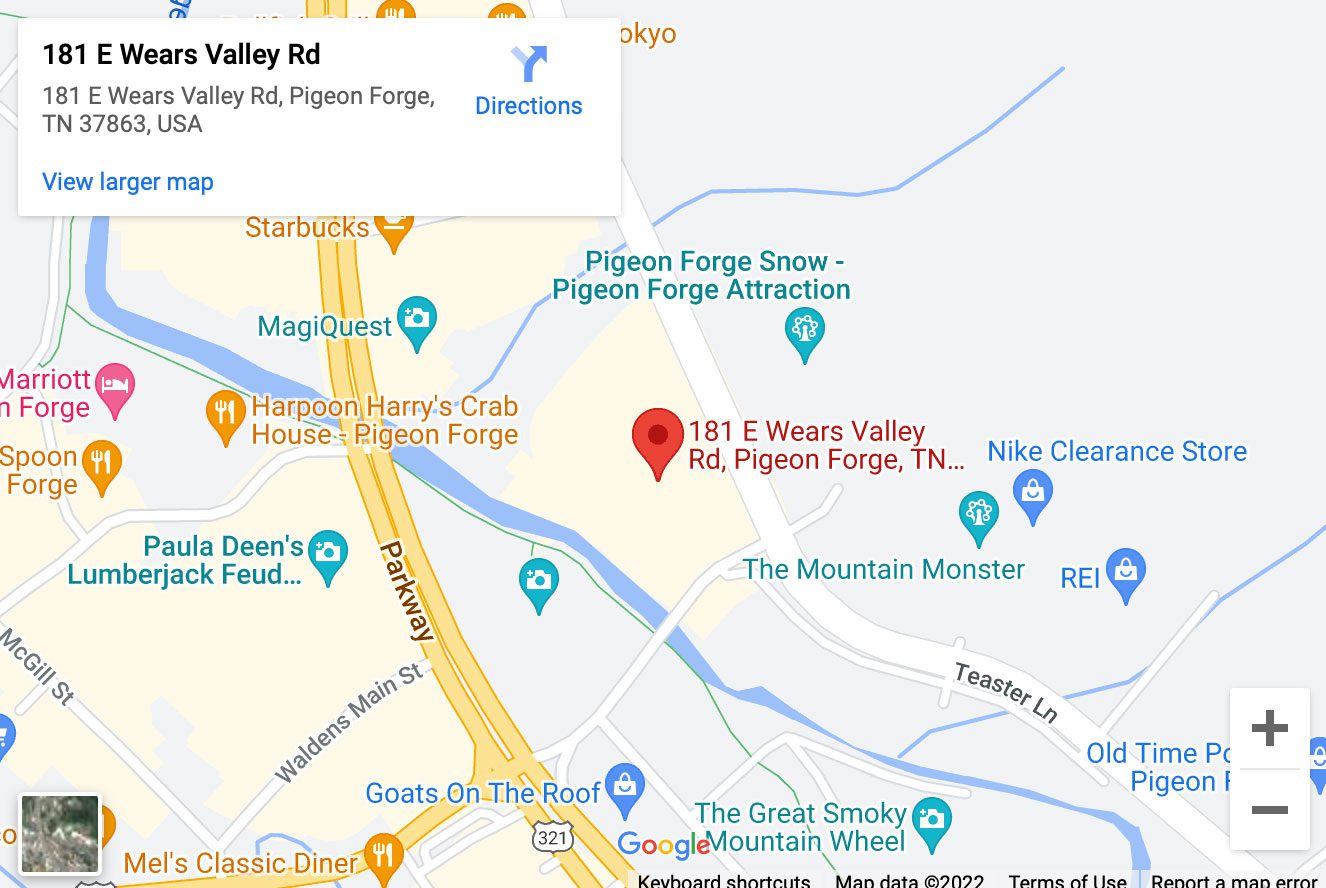 ExoRent Google Map